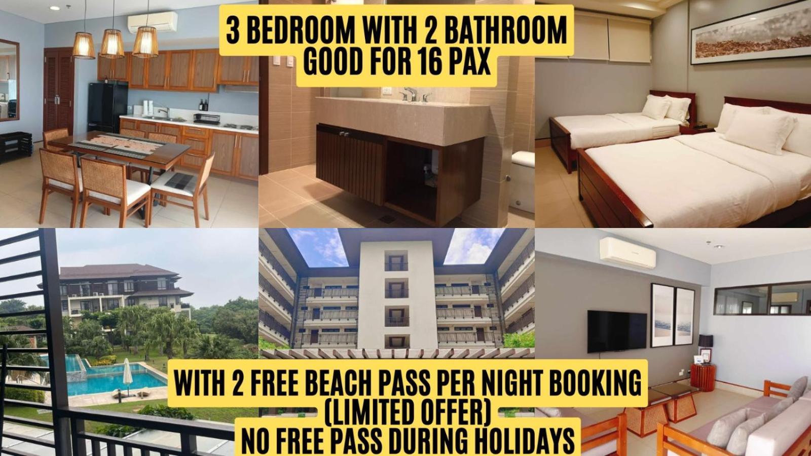 3 Bedroom / 2Ba - Anvaya Cove Courtyard Unit Morong  Exterior photo